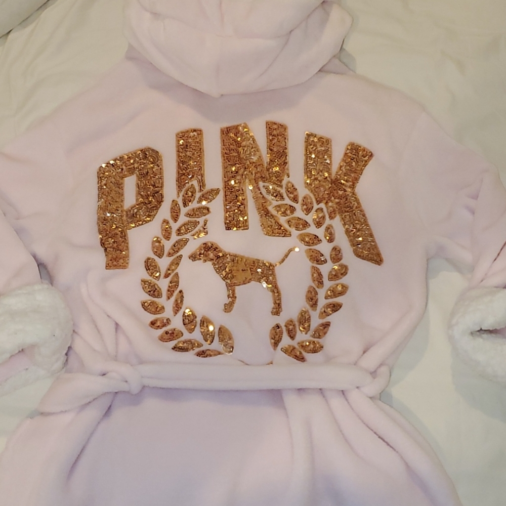 PINK bling robe